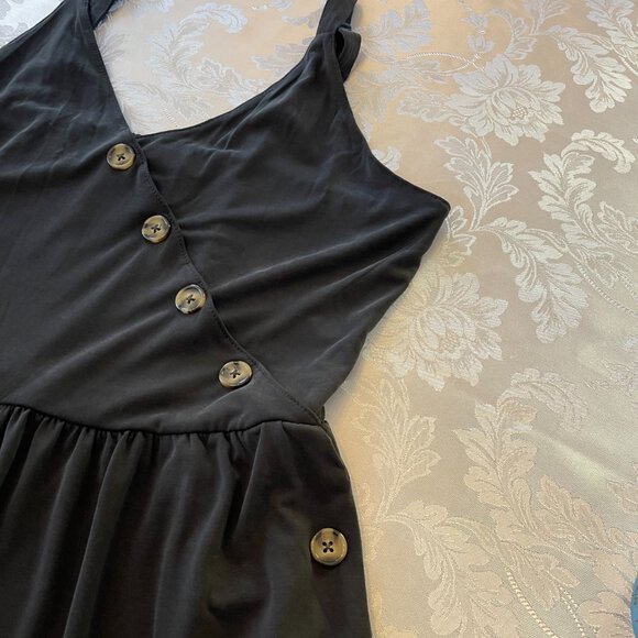 Dex Black Wide Leg Jumpsuit - Picture 7 of 9